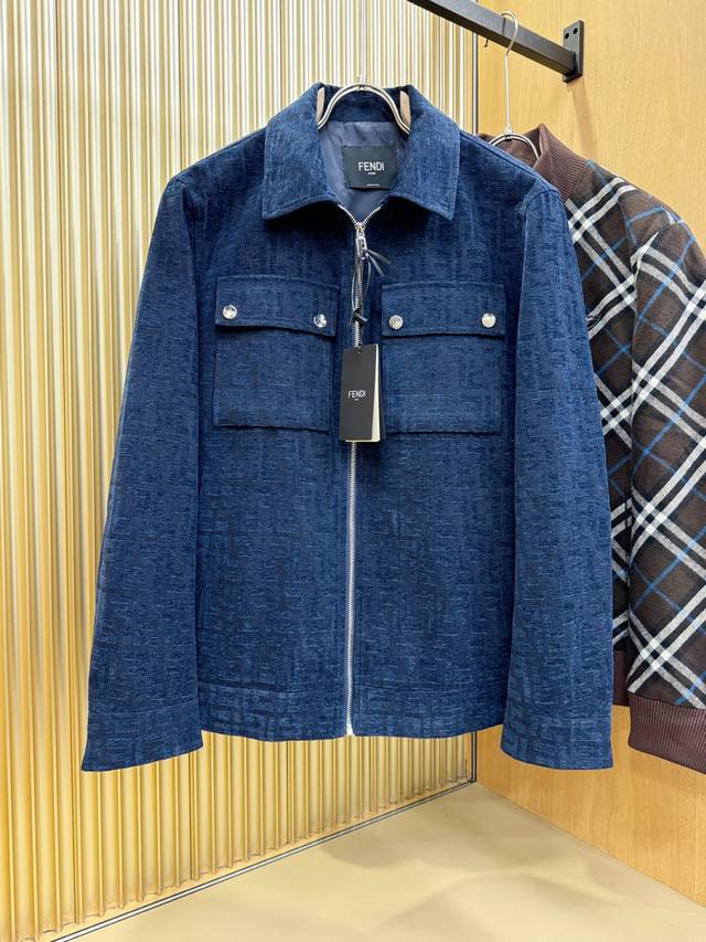 Fendi 2025 Autumn/Winter New Jacket, original quality, high-quality Italian impo