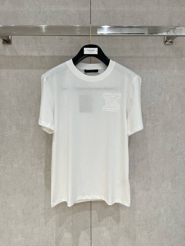 Louis Vuitton*1V 25Ss Spring/Summer New Arrival, Latest Short-Sleeve Crew Neck