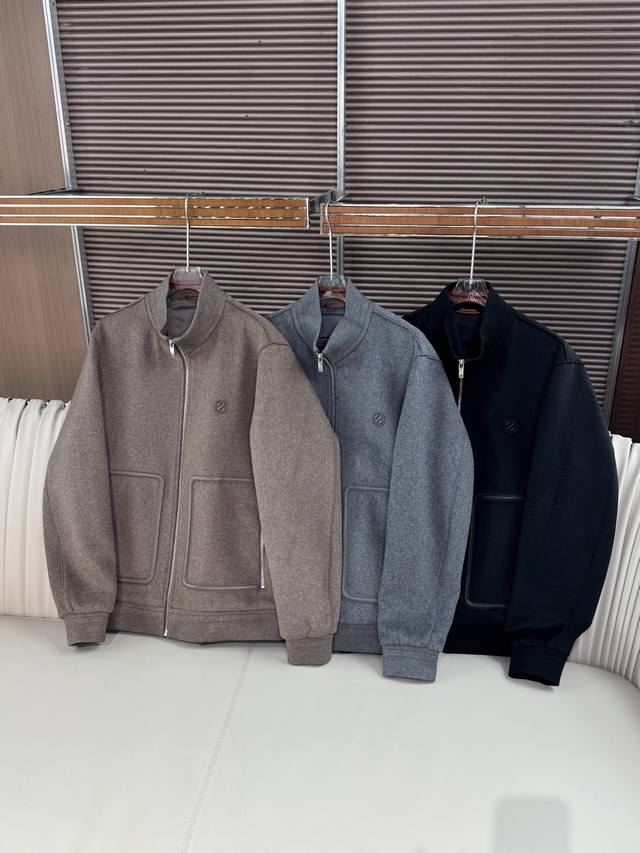 Wool Blend Jacket Zegna 2025 New Wool Blend Jacket Z Outstanding quality, elega