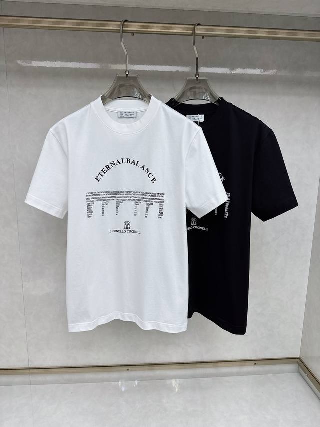 Bc 2025 Early Spring New Unisex Short-Sleeve T-Shirt! Custom-made pure cotton fa