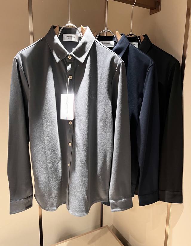 Thombrow*E 2025 Autumn/Winter New Shirt! The Th*M Br*Wne long-sleeved shirt crea