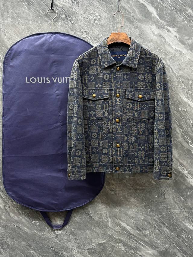 C-46 2025 Autumn New Denim Jacket Original 1:1 Custom Made Hardware Accessories