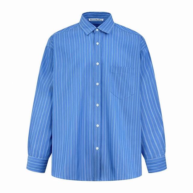 Exclusive Supply: Acne Studios 1996 Logo Striped Long-Sleeve Shirt. Original ver