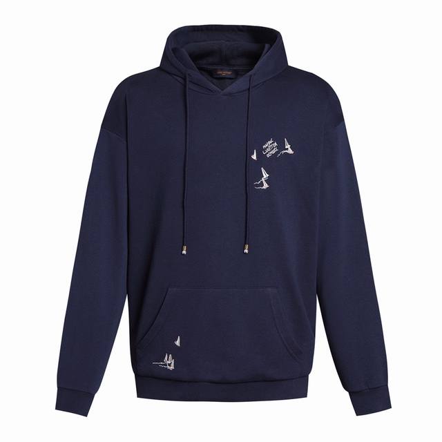 Exclusive Supply 1V 25Ss Sailing Ship Embroidered Hoodie. Original version purch