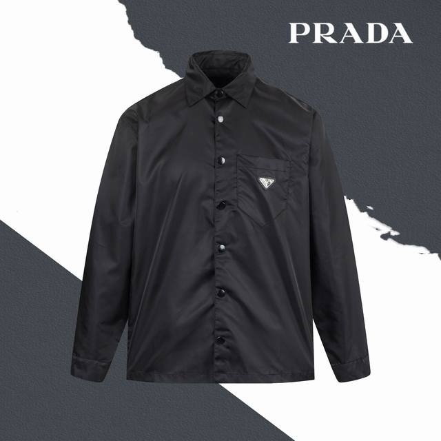 Style No. Sl249 Prada Pocket Triangle Logo Embroidered Jacket. Original mold, 1