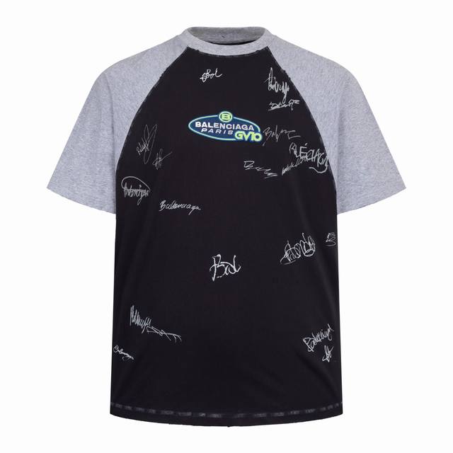 Exclusive supplier of Blcg 25Ss Signature Wall Graffiti Short-Sleeve T-Shirt. Th