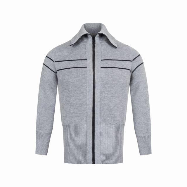 Exclusive Supply Cd 25Fw Dior Monogram Reversible Military Collar Zipper Knit Ca