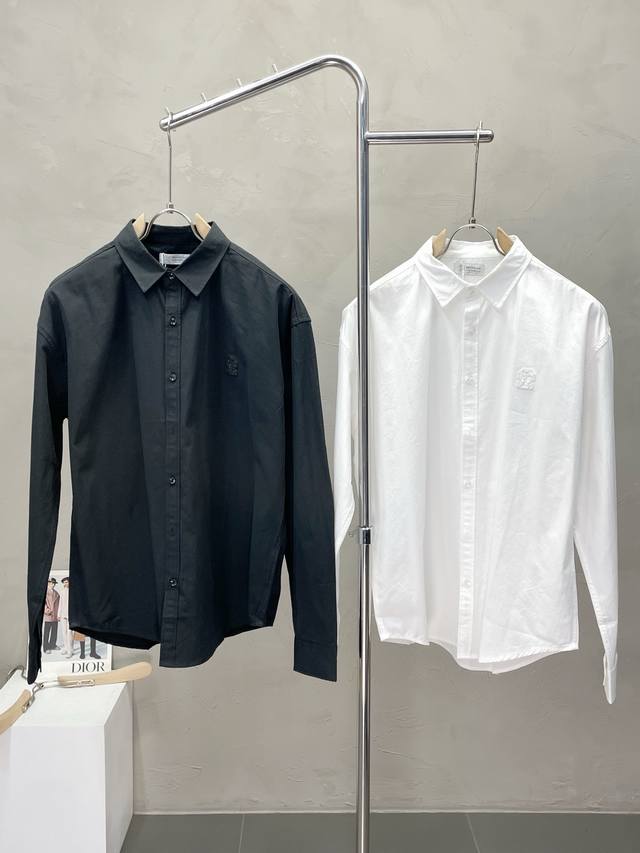 Bc-Brunello Cucineli Exclusive New Original Men's Casual Shirt, High-End Customi