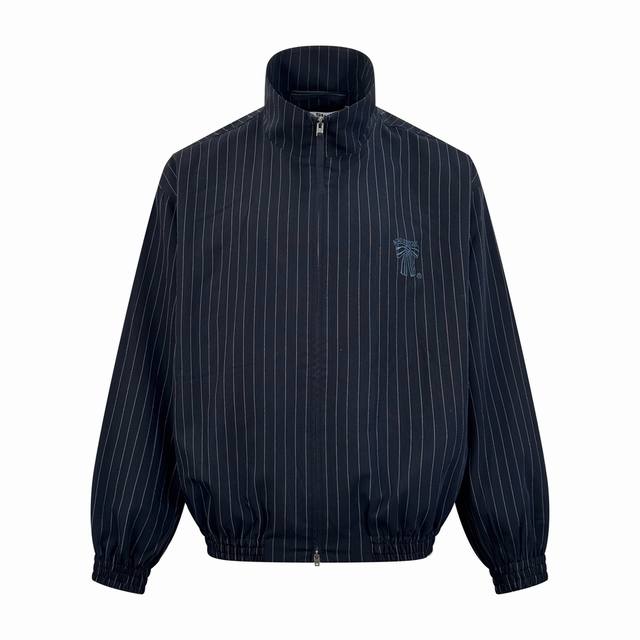 Acne Studios Bow Striped Jacket Custom-made fine striped luxurious fabric and Ac