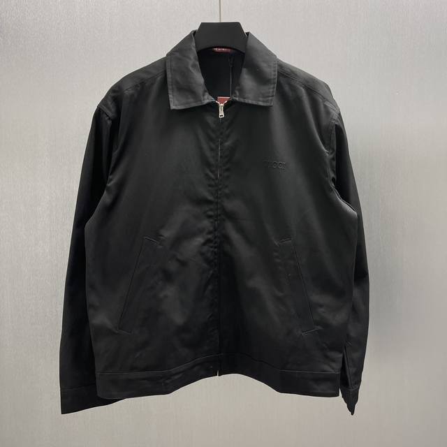 Gu -Style Twill Cotton Jacket with Webbing Details Size: S-XL The 2025 Early Aut