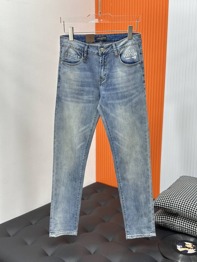 Louis Vuitton Spring/Summer New Arrival Original Single-Piece Bestselling Jeans