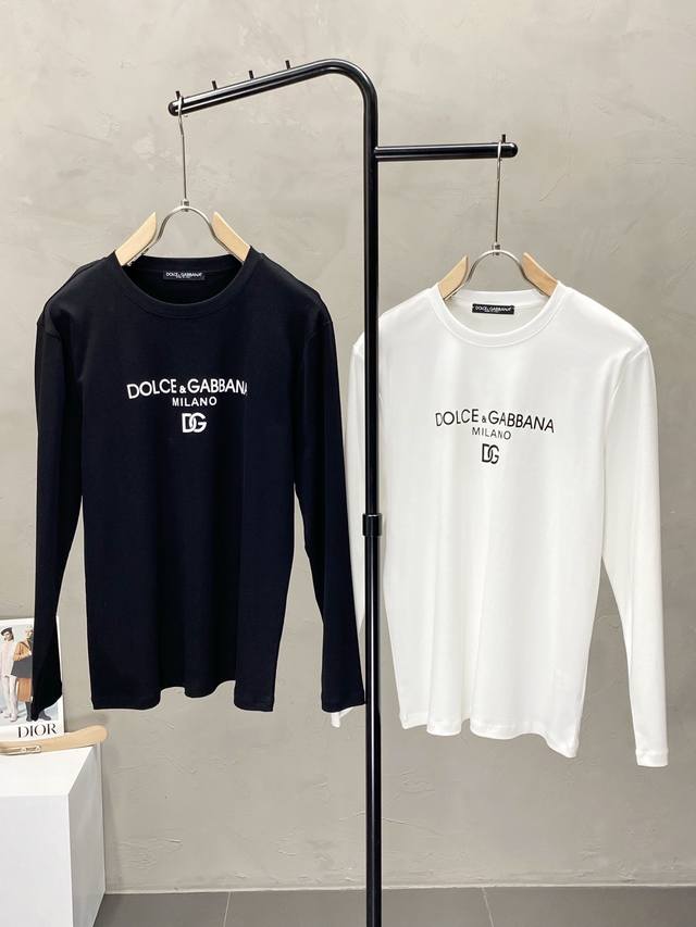 Dolce & Gabbana Exclusive New Original Men's Casual Long-Sleeved Shirt, High-End