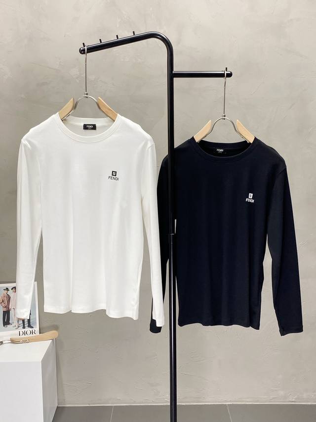 Fendi Exclusive New Original Men's Casual Long-Sleeve Shirt, High-End Custom Ver