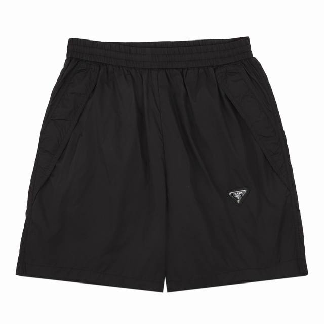 Prada Classic Pocket Triangle Logo Beach Shorts Size: S-XL