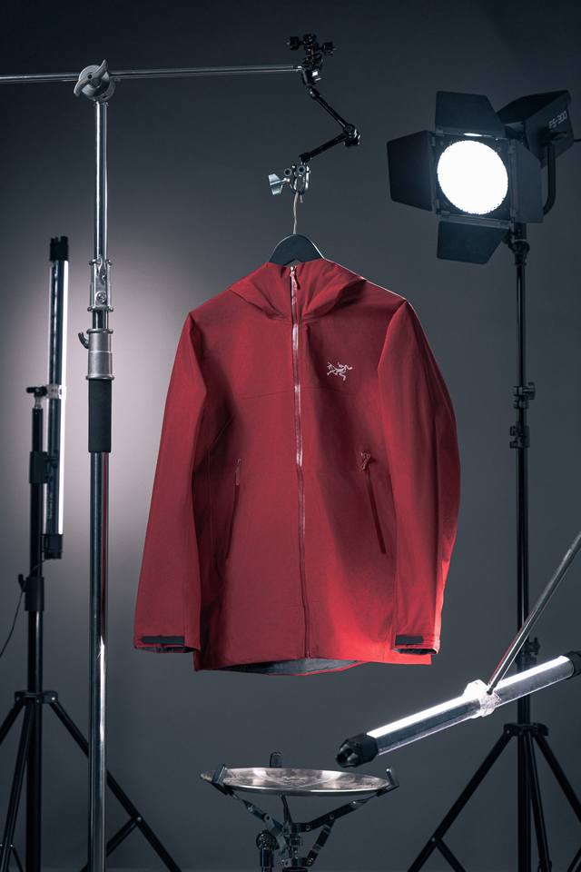 Arcteryx Beta Jacket Logo Embroidery Waterproof Windproof Breathable Hooded Cas