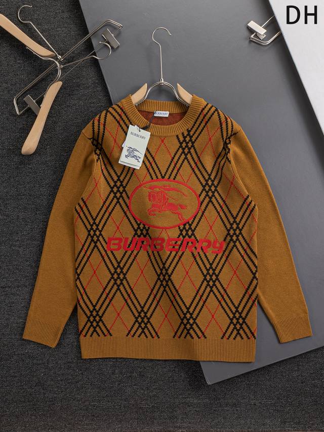 Burberry Bbr War Horse Bbr Slightly Wide Fit S-XL Bbr 25Ss Autumn/Winter Sweater