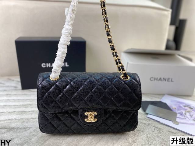 Full Packaging Upgraded Version Chanel Caviar Quilted Bag A perfect blend of bea