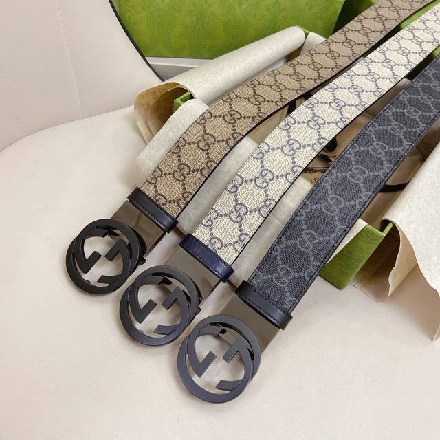 Gucci original official website classic size 38mm, original hardware buckle, the