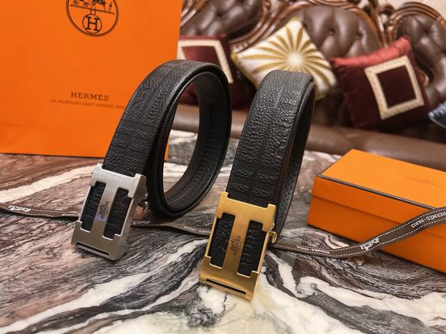 Gift Brand: Hermes Automatic Buckle Slide Track Original Quality Buckle: 18K Sta