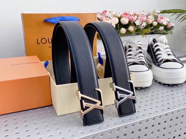 Lv This belt is from the world's largest luxury fashion holding company, renowne