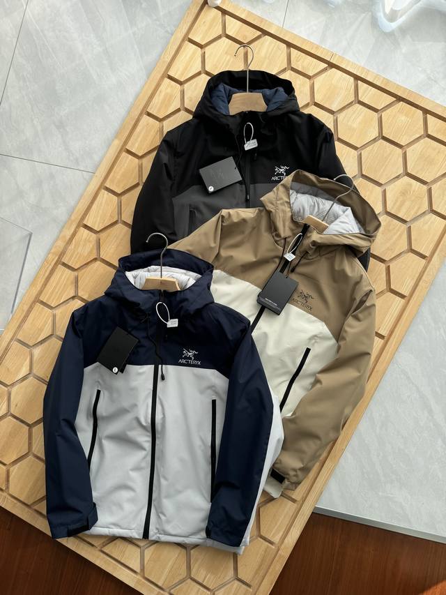 New Arrival! Arc'teryx Outdoor Couple Hooded Thick Down Cotton Jacket - Super De