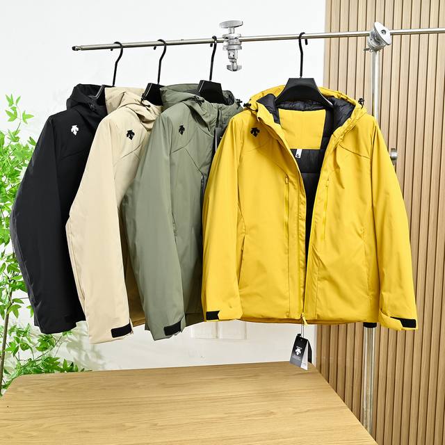 New Arrival Descente Winter Outdoor Waterproof Windproof Hooded Warm Cotton Jack