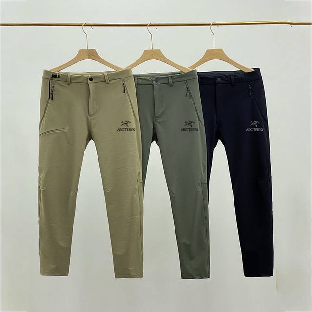 High-quality Arc'teryx Men's Autumn Softshell Windproof Straight-Leg Pants! Ret