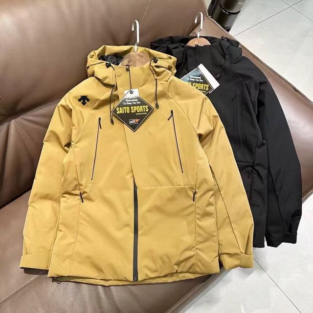 Descente Winter New Outdoor Waterproof Cotton Jacket, Department Store Style, 8-