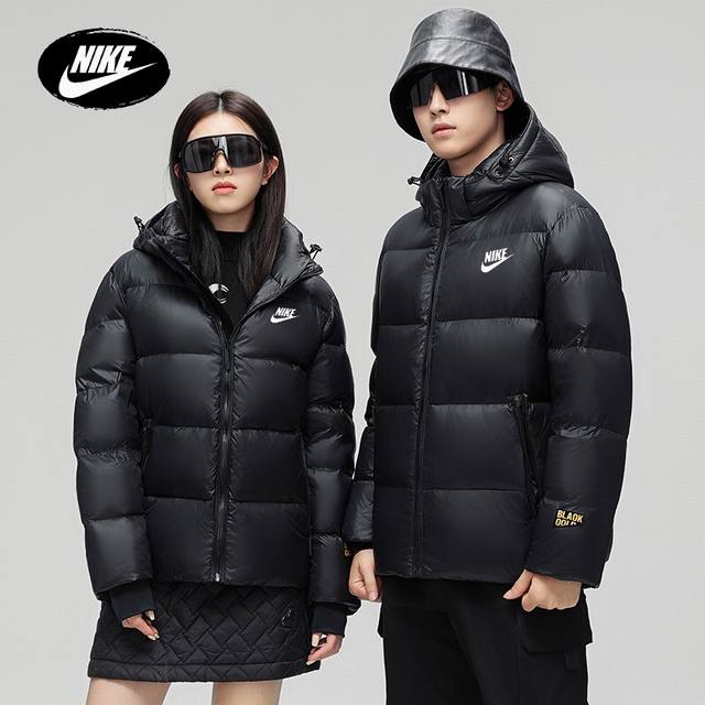 New Arrival: Nike Winter Brand New Hooded Couple Down Jacket with 90% White Duck