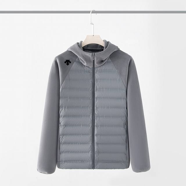 Descente National Standard 90% Down Unisex Sports Casual Down Jacket Short B1336