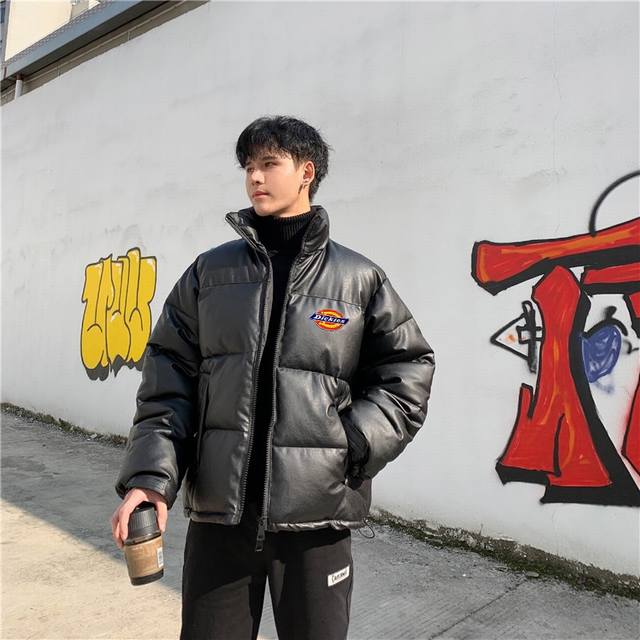 New Arrival! Dickies Winter Basic Classic American Leather Jacket, High-Quality