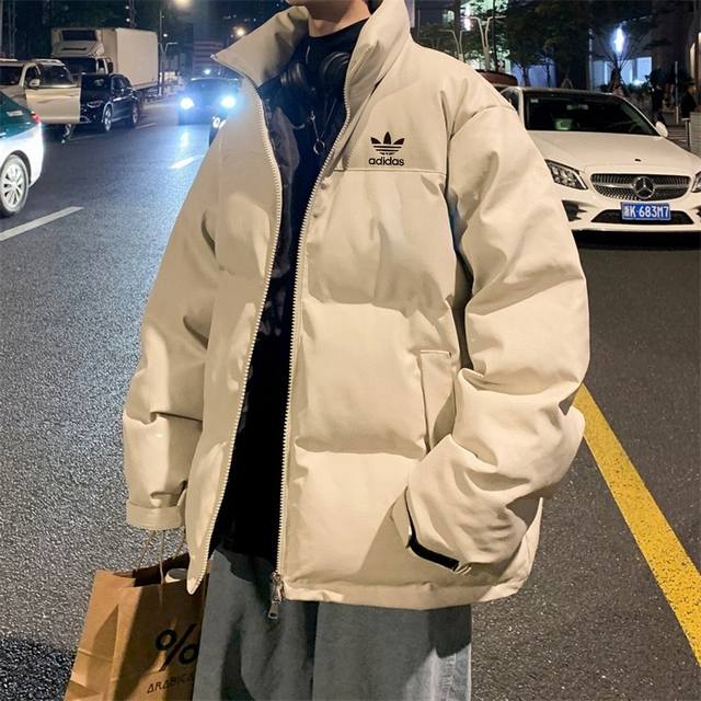 New Arrival: Adidas Thick Windproof and Rainproof Leather Jacket, Original Styl