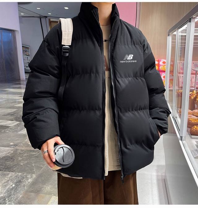 New Arrival! New Winter Couple's Warm Puffer Jacket with Stand Collar Hot Item!