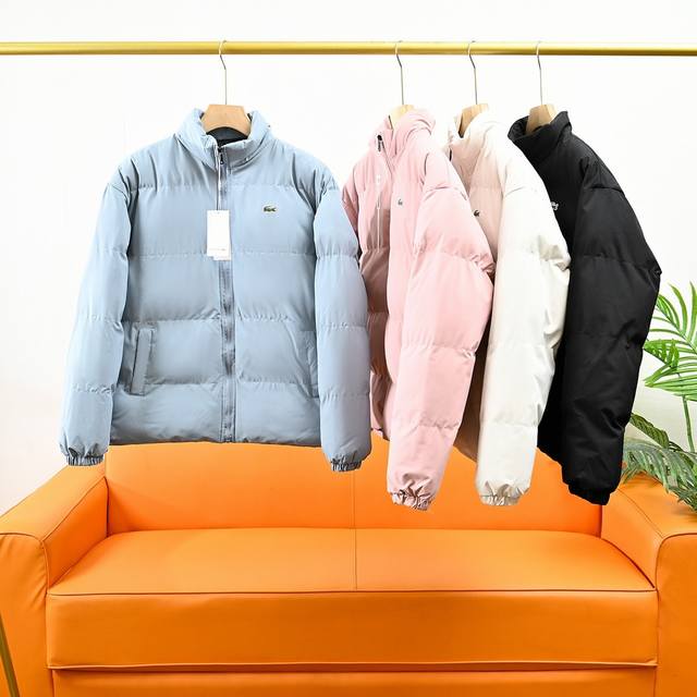 New Arrival! Lacoste 24Ss Autumn/Winter Stand-up Collar Sporty Casual Cotton Jac