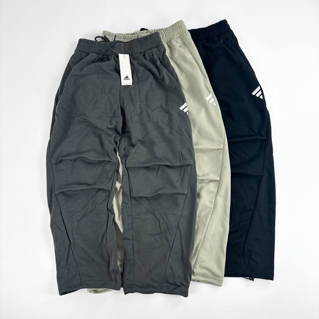 Adidas Fw25 Fus M Kn pant, sporty lace-up comfortable straight-leg paratrooper c