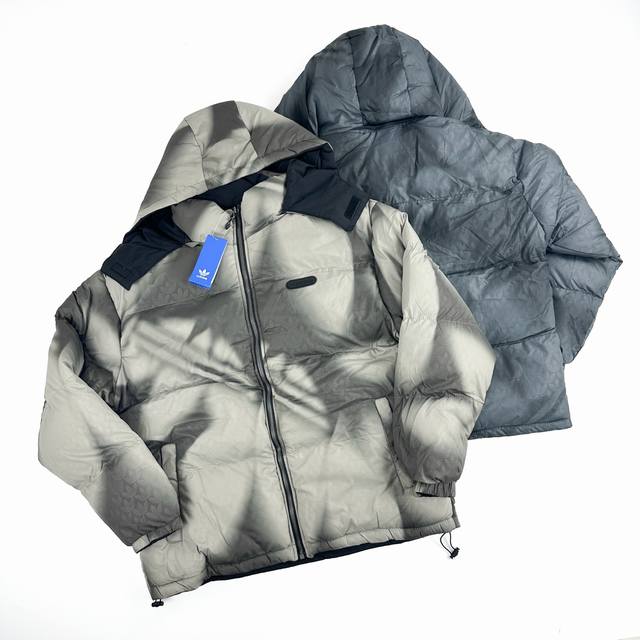 Adidas Originals Winter Jacket ( ) New Style, Three Stripes, Reversible, All-ove