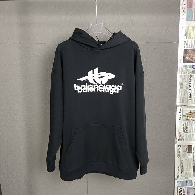 A91 High Quality - Balenci*Ga Paris Hoodie First-hand purchase of the original p