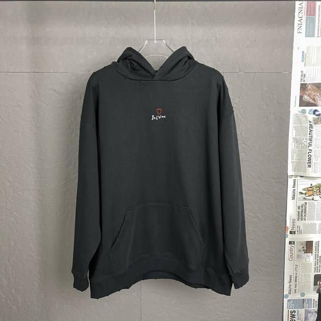 Style No.: A99 - Balenci*Ga Paris Ripped Embroidered Hoodie is another hot item