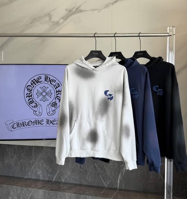 Top-tier p Chrome Hearts 2025 Cross Applique Embroidery Summer New Original Sin