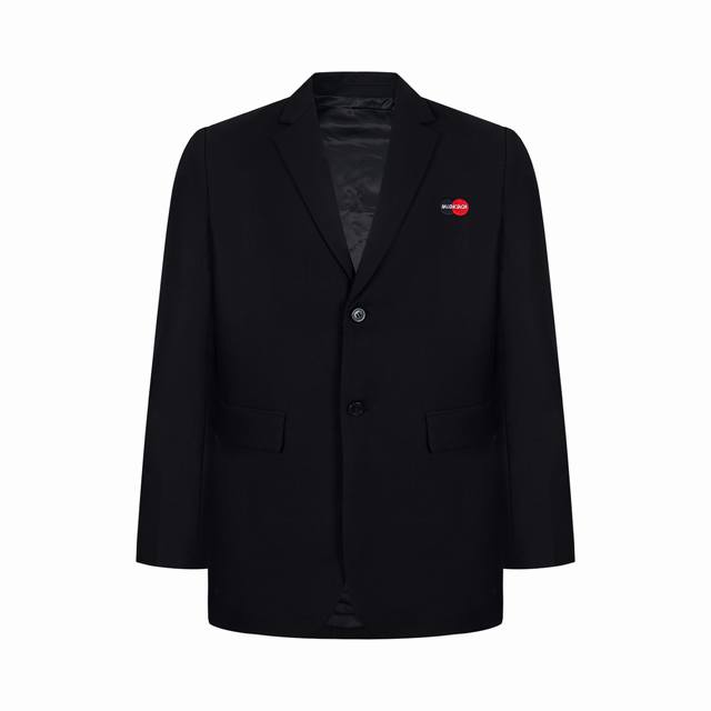 Balenciaga Fall/Winter MasterCard Blazer, genuine formal suit made in a top-tier