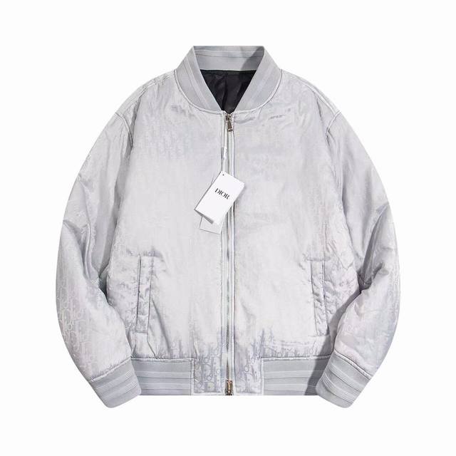 Dior 24 Hot Selling Jacquard Cotton Jacket This bomber jacket is crafted from ja