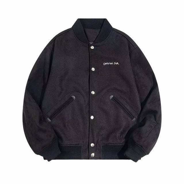 Dior Christian Embroidered Jacket Baseball Uniform. Made with custom velvet and