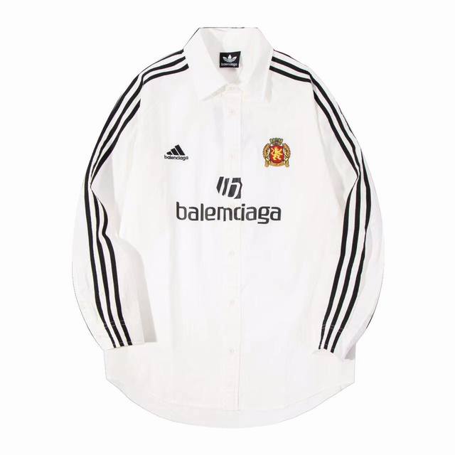 Balen X Ads Manchester United Long-Sleeve Shirt Heavyweight Quality Japanese-mad