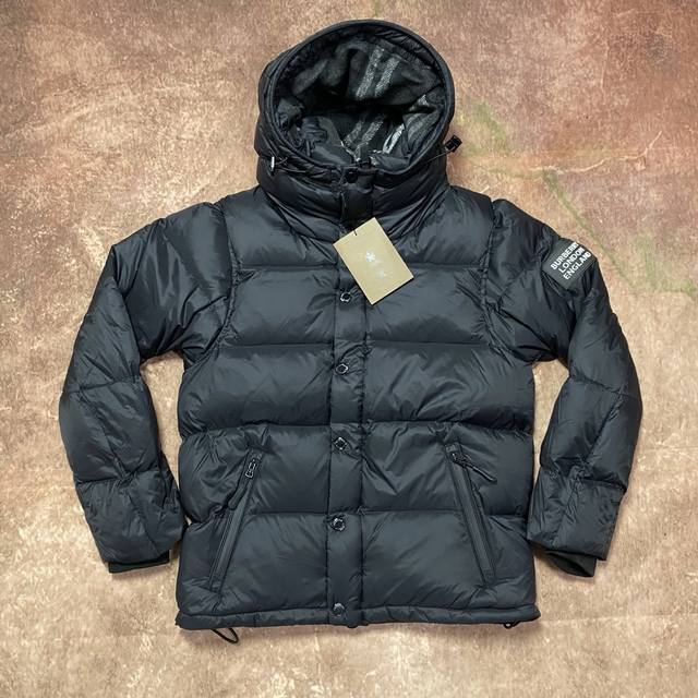 Burberry 2025 Fall/Winter New Hooded Top, Two Ways to Wear, Detachable, High Ne