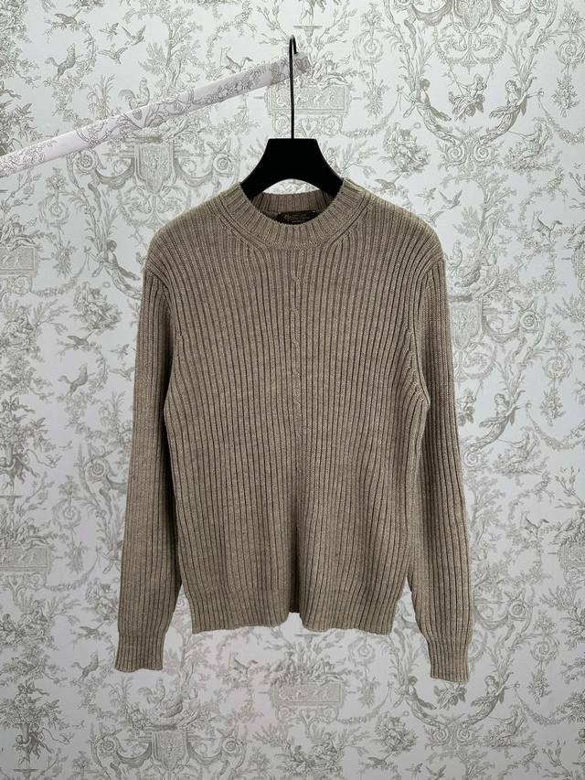 Lp25Ss New Plane Tree Men's Crew Neck Sweater. This Plane Tree crew neck sweater