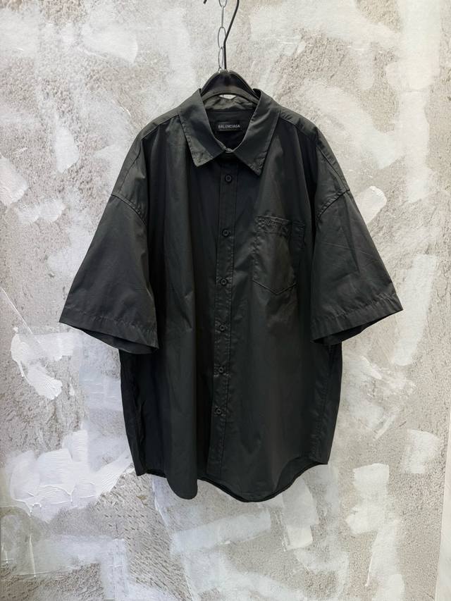 Blcg 25Ss Masking Paper Short-Sleeve Shirt ( ) The fabric is a high-count, high-