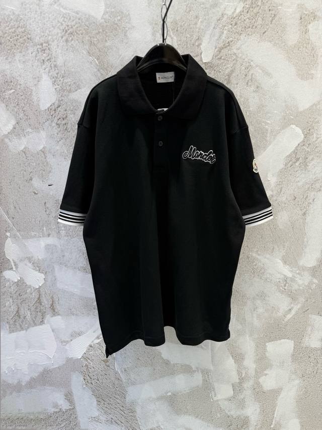 Moner Embroidered Webbing Collared Polo Shirt ( ) Craftsmanship Description: Cu