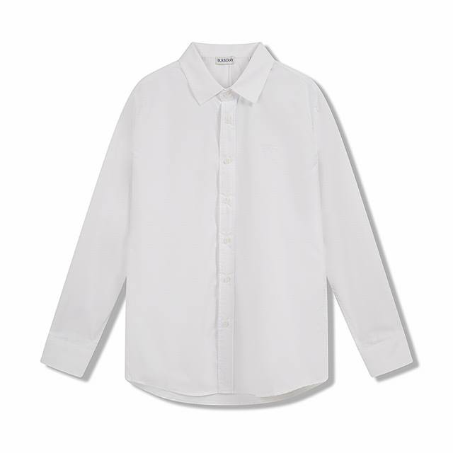 Bbr Classic Style New Shield Embroidered B Shirt, made with fabric from Yida Tex
