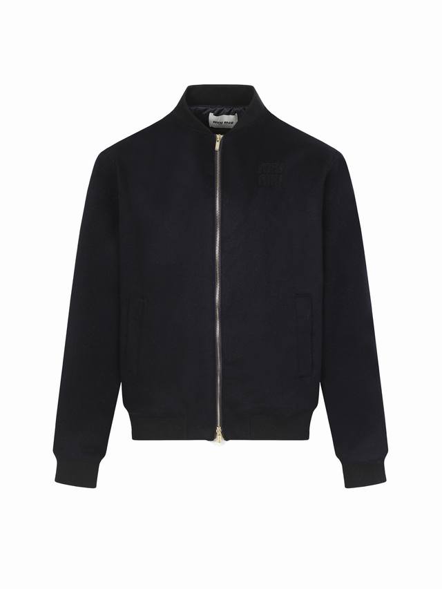 Miu Miu 24Ss Zippered Long-Sleeve Jacket, Authentic, Purchased 14877, 1200 Down