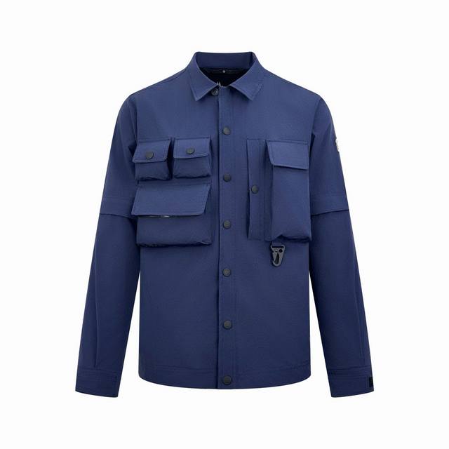 Two-in-one Moncler Grenoble Multifunctional Outdoor Jacket in Green. Developed